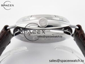 PAM1292 Radiomir 40mm TTF 1:1 Best Edition White Dial on Brown Leather Strap P900 - Image 14