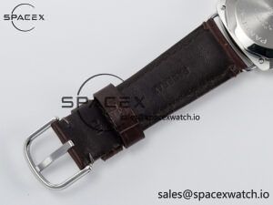 PAM1292 Radiomir 40mm TTF 1:1 Best Edition White Dial on Brown Leather Strap P900 - Image 25