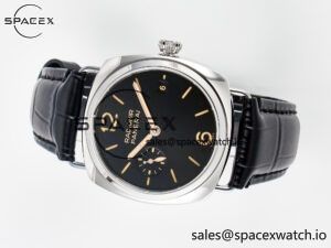 PAM1294 Radiomir 40mm TTF 1:1 Best Edition Black Dial on Black Leather Strap P900 - Image 7