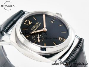PAM1294 Radiomir 40mm TTF 1:1 Best Edition Black Dial on Black Leather Strap P900 - Image 6