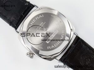 PAM1294 Radiomir 40mm TTF 1:1 Best Edition Black Dial on Black Leather Strap P900 - Image 16