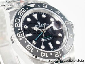 GMT-Master II 126710 GRNR Black/Grey Ceramic QF 1:1 Best Edition on Jubilee Bracelet VR3285 CHS - Image 3