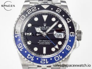 GMT-Master II 126710 BLNR Blue/Black Ceramic QF 1:1 Best Edition on Jubilee Bracelet VR3285 CHS - Image 2