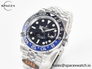 GMT-Master II 126710 BLNR Blue/Black Ceramic QF 1:1 Best Edition on Jubilee Bracelet VR3285 CHS - Image 4