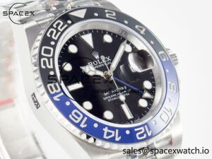 GMT-Master II 126710 BLNR Blue/Black Ceramic QF 1:1 Best Edition on Jubilee Bracelet VR3285 CHS - Image 3