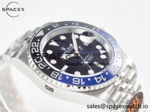GMT-Master II 126710 BLNR Blue/Black Ceramic QF 1:1 Best Edition on Jubilee Bracelet VR3285 CHS - Image 6
