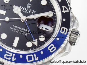 GMT-Master II 126710 BLNR Blue/Black Ceramic QF 1:1 Best Edition on Jubilee Bracelet VR3285 CHS - Image 11