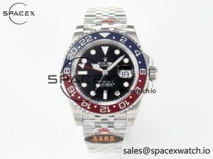 GMT-Master II 126710 BLRO Blue/Red Ceramic QF 1:1 Best Edition on Jubilee Bracelet VR3285 CHS