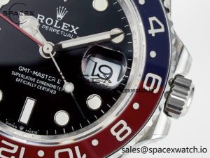 GMT-Master II 126710 BLRO Blue/Red Ceramic QF 1:1 Best Edition on Jubilee Bracelet VR3285 CHS - Image 10