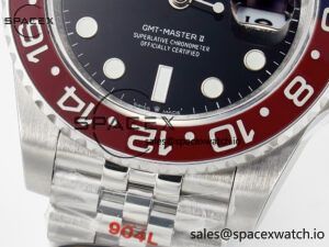 GMT-Master II 126710 BLRO Blue/Red Ceramic QF 1:1 Best Edition on Jubilee Bracelet VR3285 CHS - Image 12