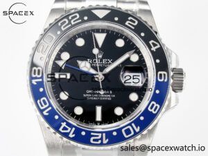 GMT-Master II 126710 BLNR Blue/Black Ceramic QF 1:1 Best Edition on Oyster Bracelet VR3285 CHS - Image 2