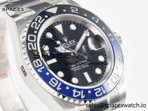 GMT-Master II 126710 BLNR Blue/Black Ceramic QF 1:1 Best Edition on Oyster Bracelet VR3285 CHS - Image 3