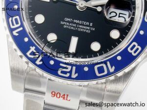 GMT-Master II 126710 BLNR Blue/Black Ceramic QF 1:1 Best Edition on Oyster Bracelet VR3285 CHS - Image 12
