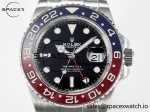 GMT-Master II 126710 BLRO Blue/Red Ceramic QF 1:1 Best Edition on Oyster Bracelet VR3285 CHS - Image 2
