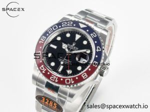 GMT-Master II 126710 BLRO Blue/Red Ceramic QF 1:1 Best Edition on Oyster Bracelet VR3285 CHS - Image 4
