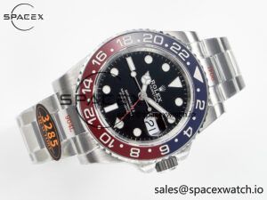 GMT-Master II 126710 BLRO Blue/Red Ceramic QF 1:1 Best Edition on Oyster Bracelet VR3285 CHS - Image 8