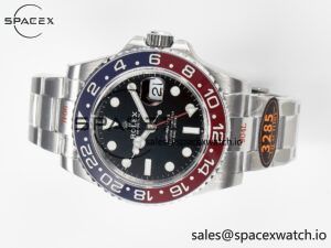 GMT-Master II 126710 BLRO Blue/Red Ceramic QF 1:1 Best Edition on Oyster Bracelet VR3285 CHS - Image 7