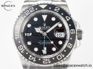 GMT-Master II 126710 GRNR Black/Grey Ceramic QF 1:1 Best Edition on Oyster Bracelet VR3285 CHS - Image 2