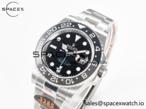 GMT-Master II 126710 GRNR Black/Grey Ceramic QF 1:1 Best Edition on Oyster Bracelet VR3285 CHS - Image 4