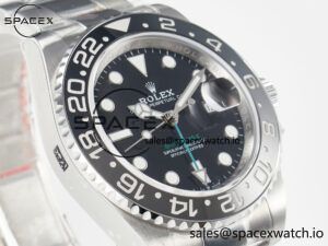 GMT-Master II 126710 GRNR Black/Grey Ceramic QF 1:1 Best Edition on Oyster Bracelet VR3285 CHS - Image 3
