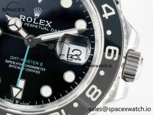 GMT-Master II 126710 GRNR Black/Grey Ceramic QF 1:1 Best Edition on Oyster Bracelet VR3285 CHS - Image 10