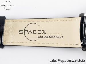 Master Ultra Thin Moon 1368420 SS Z+F 1:1 Best Edition White Dial on Black Leather Strap SA925 Super Clone - Image 26