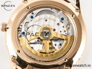 Master Ultra Thin Moon RG Z+F 1:1 Best Edition White Dial on Brown Leather Strap A925 - Image 19