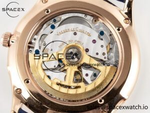 Master Ultra Thin Moon RG Z+F 1:1 Best Edition Blue Dial on Blue Leather Strap SA925 Super Clone - Image 19