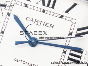 Santos de Cartier 40mm SS BVF 1:1 Best Edition White Dial on SS Bracelet MIYOTA 9015 - Image 9