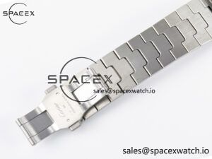 Santos de Cartier 40mm SS BVF 1:1 Best Edition White Dial on SS Bracelet MIYOTA 9015 - Image 18