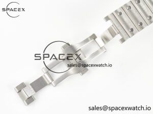 Santos de Cartier 40mm 2018 BVF 1:1 Best Edition Gray Bezel Gray Dial on SS SmartLinks Bracelet MIYOTA 9015 - Image 19