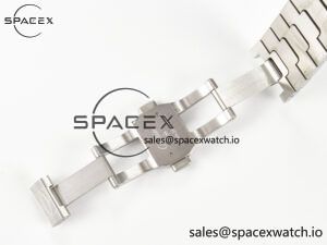 Santos de Cartier 40mm 2018 BVF 1:1 Best Edition Gray Bezel Gray Dial on SS SmartLinks Bracelet MIYOTA 9015 - Image 20