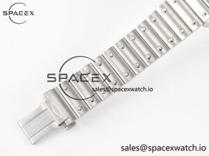 Santos de Cartier 40mm SS 2018 BVF 1:1 Best Edition Blue Dial on SS SmartLinks Bracelet MIYOTA 9015 V2 - Image 17
