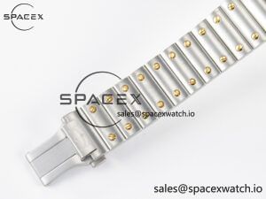 Santos de Cartier 40mm 2018 BVF 1:1 Best Edition YG Bezel White Dial on SS SmartLinks Bracelet MIYOTA 9015 - Image 17