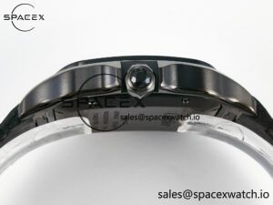 Santos de Cartier 40mm 2018 BVF 1:1 Best Edition Black Dial on Black Leathr Strap MIYOTA 9015 - Image 13