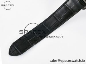 Santos de Cartier 40mm 2018 BVF 1:1 Best Edition Black Dial on Black Leathr Strap MIYOTA 9015 - Image 15