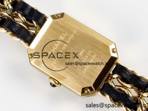 Ppremière Iconic Chain Watch YG BVF 1:1 Best Edition Black Dial on Chain Bracelet RONDA Quartz - Image 19