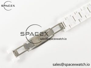 J13 38mm YG White Ceramic BVF 1:1 Best Edition White Dial on Bracelet A12.1 - Image 23
