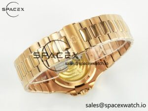 Nautilus 5711/1R-001 RG 3KF 1:1 Best Edition Brown Textured Dial on RG Bracelet Super Clone 26-330 - Image 14