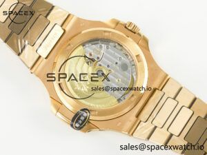 Nautilus 5711/1R-001 RG 3KF 1:1 Best Edition Brown Textured Dial on RG Bracelet Super Clone 26-330 - Image 15