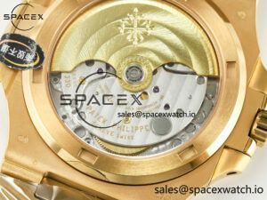 Nautilus 5711/1R-001 RG 3KF 1:1 Best Edition Gray Textured Dial on RG Bracelet Super Clone 26-330 - Image 20