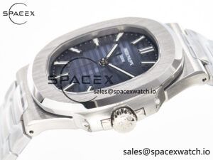 Nautilus 5711/1A-010 3KF 1:1 Best Edition Blue Textured Dial on SS Bracelet A324 Super Clone - Image 5