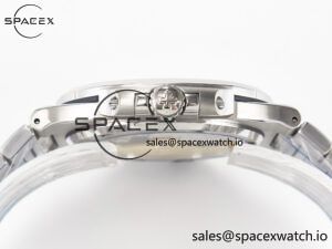 Nautilus 5711 3KF 1:1 Best Edition Square Diamonds Bezel Green Dial on SS Bracelet A324 Super Clone V2 - Image 13