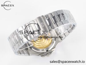 Nautilus 5711 3KF 1:1 Best Edition Square Diamonds Bezel Green Dial on SS Bracelet A324 Super Clone V2 - Image 14