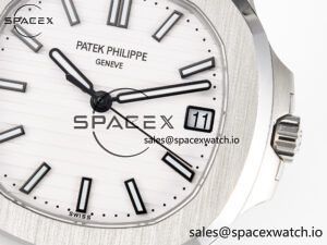 Nautilus 5711 3KF 1:1 Best Edition White Dial on SS Bracelet A324 Super Clone V2 - Image 10