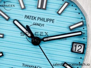 Nautilus 5711 3KF 1:1 Best Edition Tiffany Blue Dial on SS Bracelet A324 Super Clone V2 - Image 9