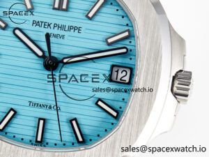 Nautilus 5711 3KF 1:1 Best Edition Tiffany Blue Dial on SS Bracelet A324 Super Clone V2 - Image 10