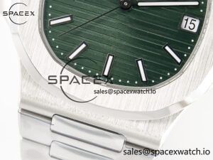 Nautilus 5711/1A 3KF 1:1 Best Edition Green Dial on SS Bracelet A324 Super Clone V2 - Image 11