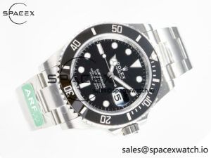 Submariner 126610 LN Black 904L Steel ARF 1:1 Best Edition on SS Bracelet SH3235 - Image 8