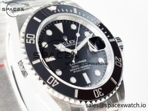 Submariner 126610 LN Black 904L Steel ARF 1:1 Best Edition on SS Bracelet SH3235 - Image 3